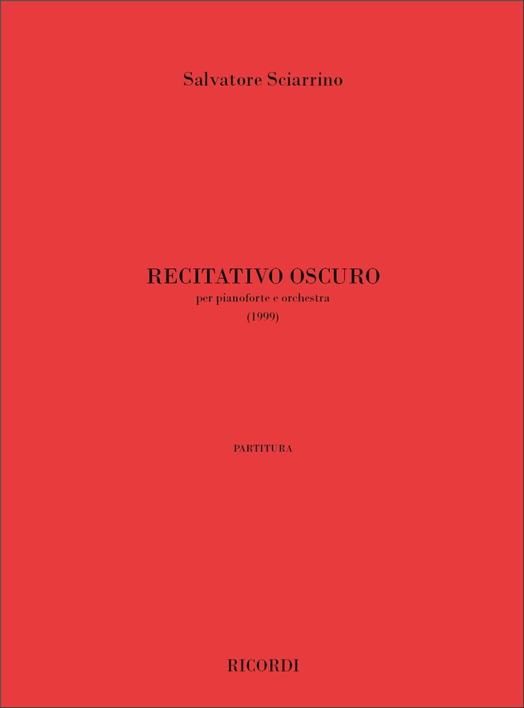 Recitativo Oscuro